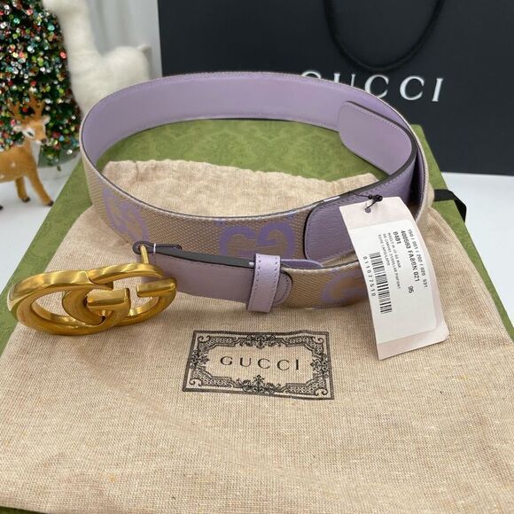 Women’s Gucci, Marmont, GG, leather belt size 95 cm/38 inches made in Italy - Picture 2 of 4